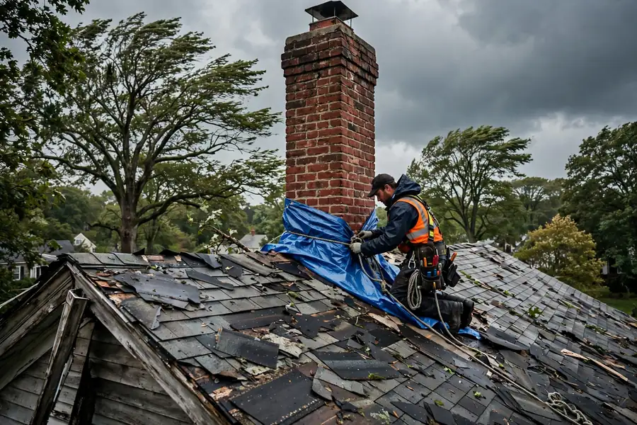 Reparación de emergencia de filtraciones de techo en West Islip, NY 11795