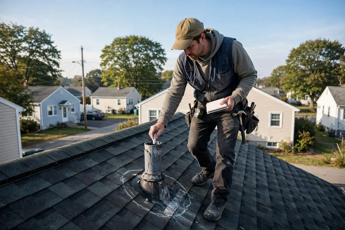 Detección de filtraciones de techo en Wyandanch, NY 11798