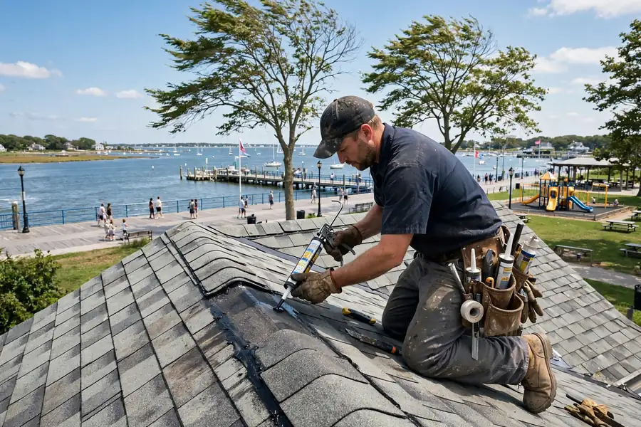Reparación de filtraciones en techos de tejas asfálticas en Tanner Park, NY 11726
