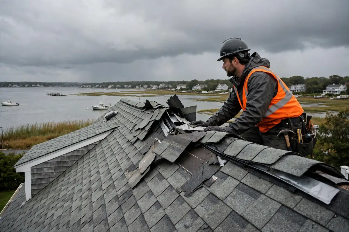 Reparación de filtraciones por daños de tormenta en Lindenhurst, NY 11757