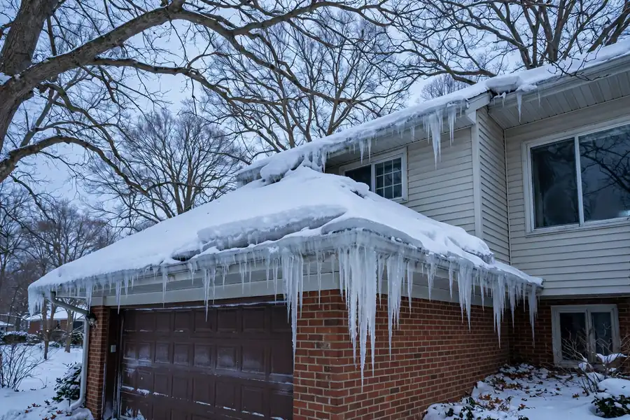 Reparación de filtraciones por diques de hielo en Deer Park, NY 11729