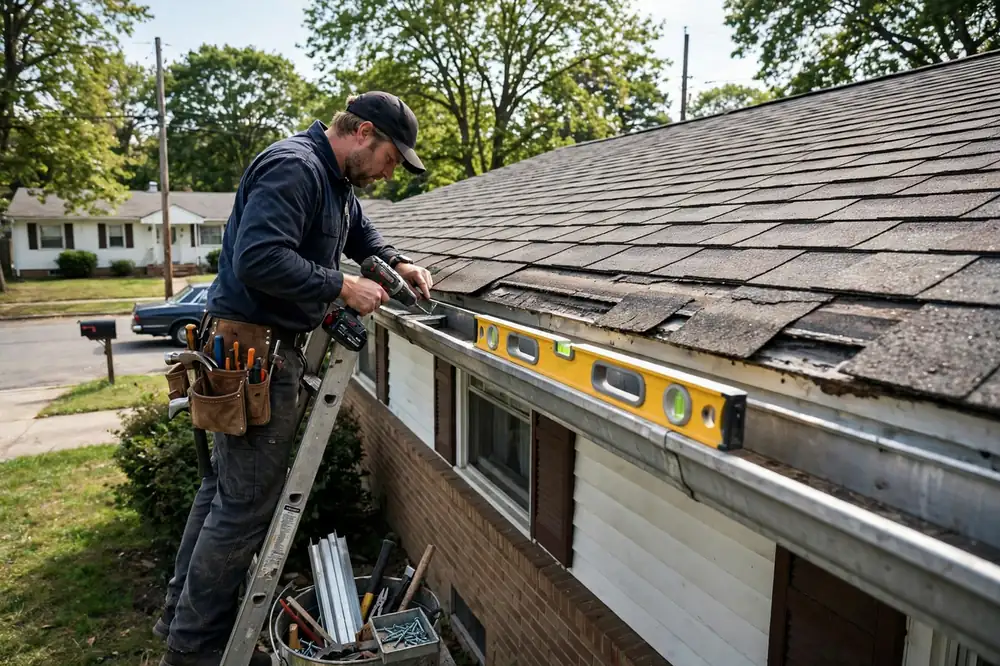 Reparación de goterones y canalones en Copiague, NY 11726